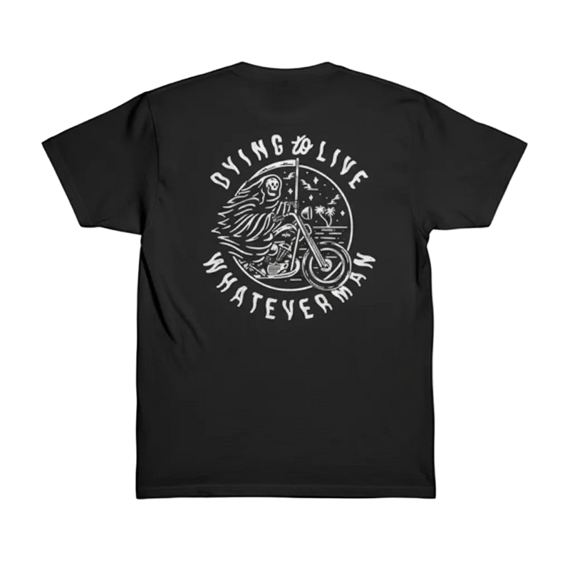 "IRON HORSE" Tee Black