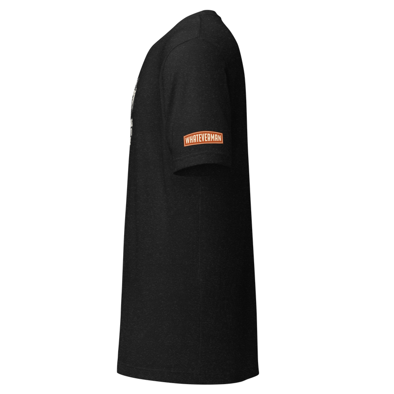 Best Roads Cobra Roadster Tee - black heather - left sleeve logo